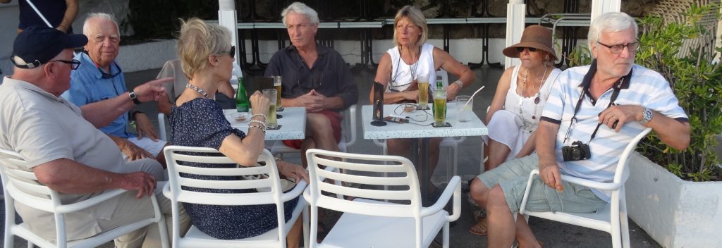 Pot devant la plage