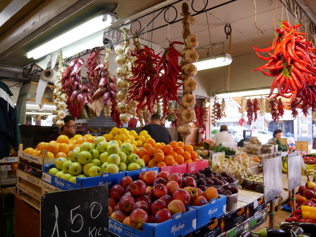 Le marché de Vintimille