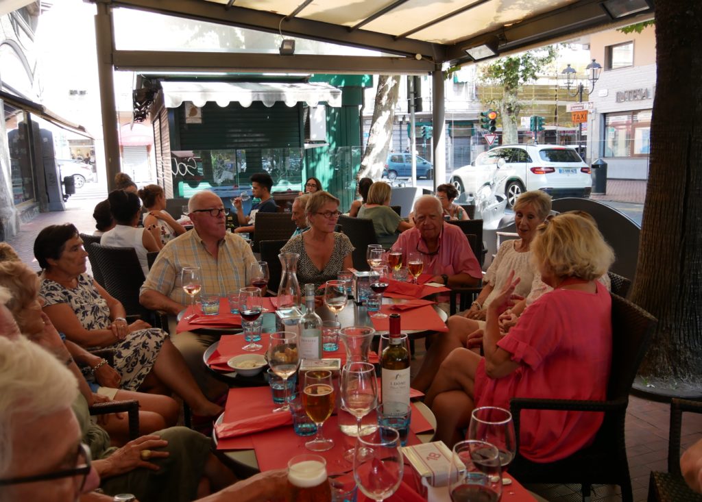Repas à Vintimille